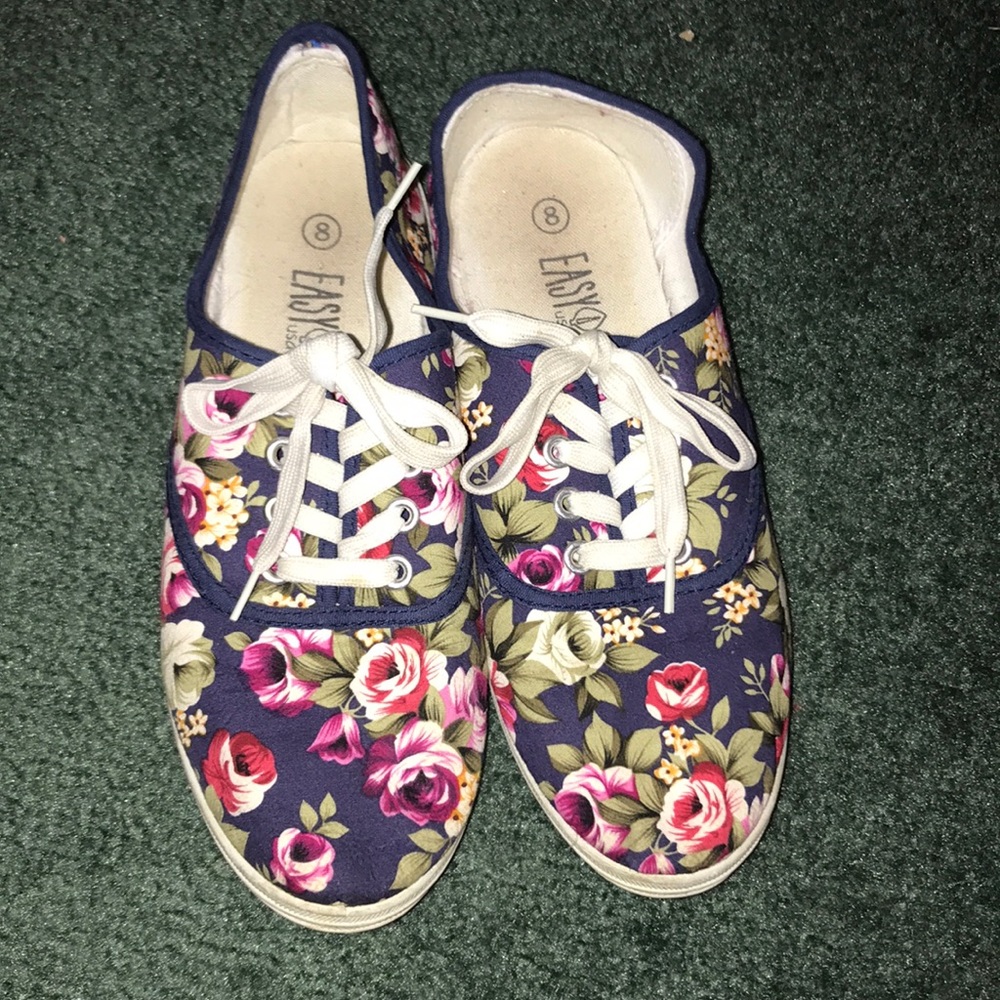 Floral Sneakers